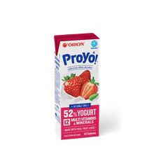 Sữa chua uống lên men vị dâu tây Proyo Orion 180ml