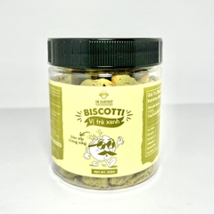 Bánh hạt dinh dưỡng biscotti vị trà xanh DK Harvest 220g