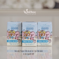 Sữa Pororo F&B trắng nguyên kem Hàn Quốc 140ml