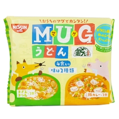 Mỳ MUG Nissin Xanh vị thịt heo Nhật Bản 92g