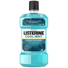 Nước súc miệng Listerin bạc hà 750ml