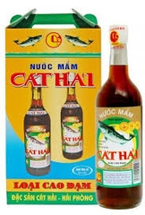 Nước mắm Cát Hải 27 độ đạm 650ml