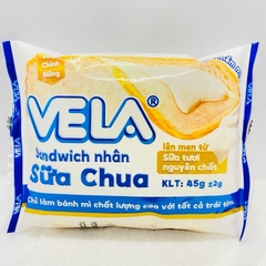 Bánh mì sandwich VELA nhân sữa chua 45g