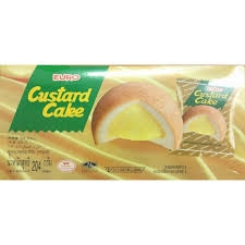 Bánh Custard cake nhân kem trứng Thái Lan 204g