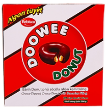 Bánh Donut kem trứng 300g