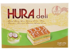 Bánh Hura Deli hương cốm dừa 336g