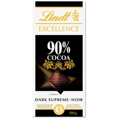 Socola đắng Lindt Excellence 90% Cacao Pháp 100g