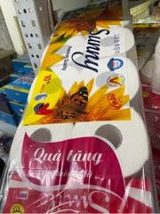 Rỗng - Giấy vệ sinh Phúc Anh Sunny hoa hướng dương 10 cuộn