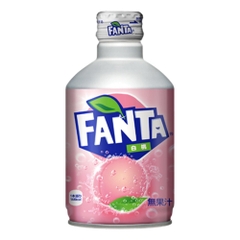 Nước có ga Fanta hương đào trắng 300ml Nhật Bản