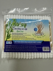 Bông tăm Kaisy, orchid  gói người lớn lõi gỗ 100 que