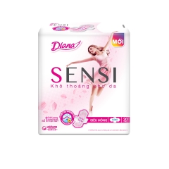 Băng vệ sinh Diana Sensi siêu mỏng cánh 20M