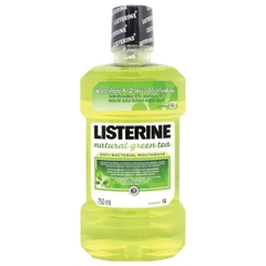 Nước súc miệng Listerine 750ml trà xanh