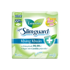 Băng vệ sinh Laurier 1mm kháng khuẩn, ngăn nấm 8M