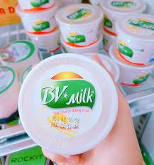 Sữa chua dê có đường BV milk 100g * 12 hộp