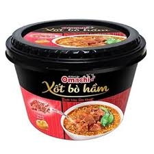 Mì hộp Omachi xốt bò hầm tô 92g* 18h