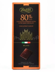 Socola đậm vị 80% cacao Fondente Extra Zàini Ý 75g