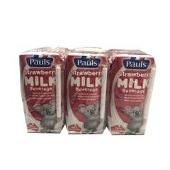 Sữa tươi Úc Pauls vị dâu tây 200ml * 24 hộp/thùng