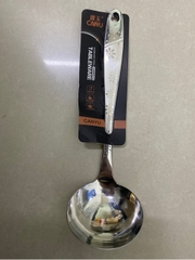 Muôi inox đặc cán hoa Canyu 0231 - 0391