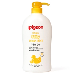 Sữa tắm gội  Pigeon vàng 700ml