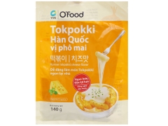 Bánh gạo Tokpokki vị phô mai O'Food 140g