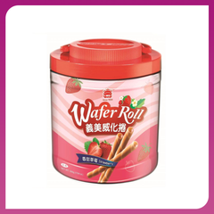 Bánh cuộn vị dâu Imei Wafer Roll Đài Loan 500g