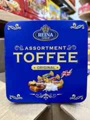 Kẹo thập cẩm Toffee Malaysia hộp vuông 120g