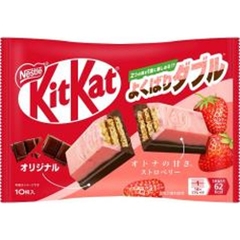 Bánh Kitkat vị socola mix dâu tây 10 thanh Nhật Bản 116g