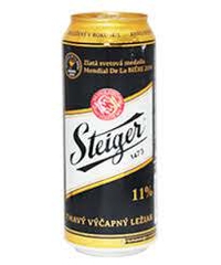 Bia đen Steiger Dark 4,5% Tiệp 500ml