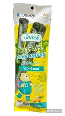 Snack rong biển cuộn nướng vị phô mai O'Food 6g