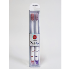 Set 2 bàn chải đánh răng Ruby Laze Vietsun