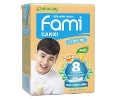 Sữa Fami canxi ít đường 200ml