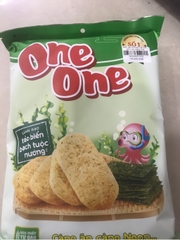 Bánh gạo One one vị tảo biển bạch tuộc nướng 104g