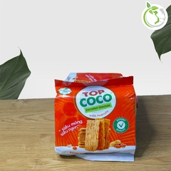 Bánh dừa nướng đậu phộng Top Coco đỏ 170g