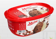 Kem thố Merino socola vani 900ml