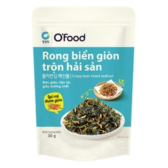 Rong biển giòn trộn hải sản O’Food 30g