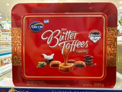 Kẹo bơ Butter Toffees nhân sữa, socola, cà phê, bạc hà Mexico 180g