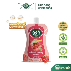 Nước yến trái cây GENNEST hương dâu Y5%TE 105ml