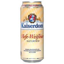 Bia Kaiserdom Hefe-Weibbier (vàng nhạt) 4,7% Đức 500ml