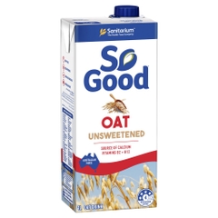 Sữa yến mạch không đường So Good 1L Úc