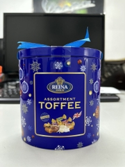 Kẹo thập cẩm Toffee Malaysia hộp nơ 120g