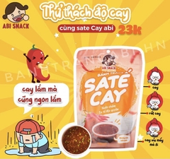 Bánh tráng sa tế cay Abi 80g