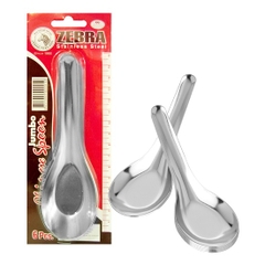 Bộ 6 muỗng cơm inox Zebra size lớn Thái Lan