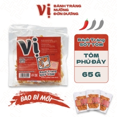 Bánh tráng sốt tôm Vị mini 65g