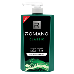 Sữa tắm Romano Classic hương nước hoa 650g