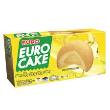 Bánh trứng Euro vị chuối Thái Lan 204g