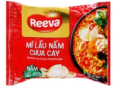 Mỳ reeva lẩu nấm chua cay 85g