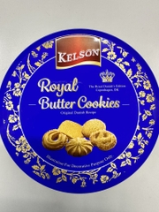 Bánh quy bơ Kelson Malaysia hộp tròn 90g