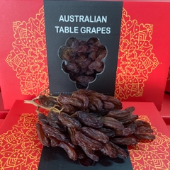 Nho khô nguyên cành đỏ Crimson Úc 160g