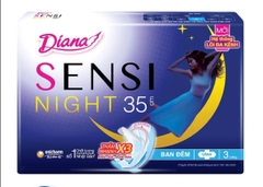Băng vệ sinh Diana Sensi Night 35cm
