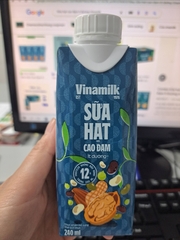 Sữa hạt cao đạm ít đường Vinamilk 240ml